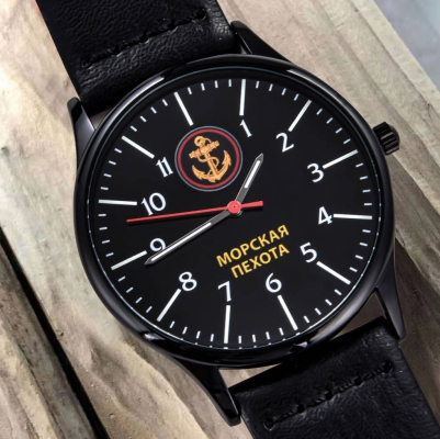 Мужские командирские часы "Морская пехота"