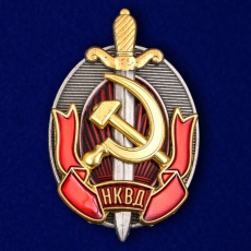 Знак "Заслуженный работник НКВД" фото