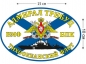Наклейка Флаг БПК «Адмирал Трибуц». Фотография №1