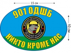 Наклейка на авто «901 ОДШБ ВДВ» фото