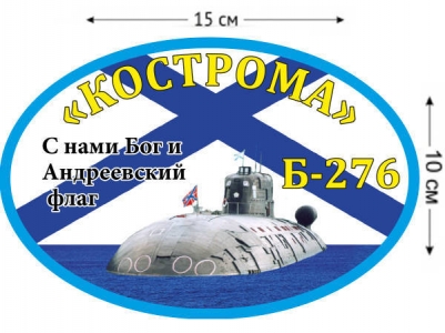 Наклейка на авто Б-276 «Кострома»