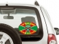 Наклейка на авто «Чукотский погранотряд». Фотография №2