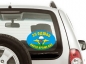 Наклейка на авто «Флаг 39 ОДШБр ВДВ России». Фотография №2