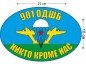 Наклейка на авто «Флаг 901 ОДШБ ВДВ». Фотография №1