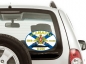 Наклейка на авто Флаг К-295 «Самара». Фотография №2