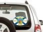 Наклейка на авто Флаг К-335 «Гепард». Фотография №2