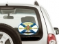Наклейка на авто Флаг СКР «Ладный». Фотография №2