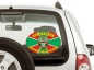 Наклейка на авто «Хунзахский погранотряд». Фотография №2