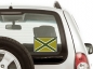 Наклейка на авто "Новороссия полевая". Фотография №2