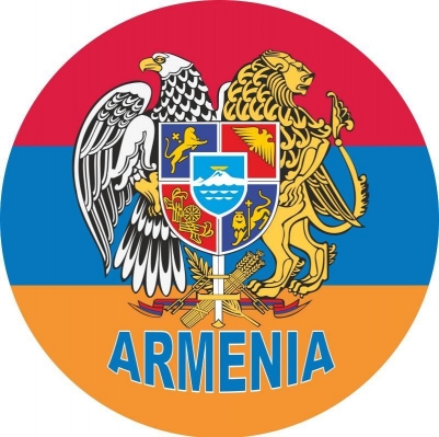 Наклейка флаг Армении