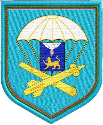 Нарукавный знак ВДВ "4 зенитный ракетный полк 76 ДШД"
