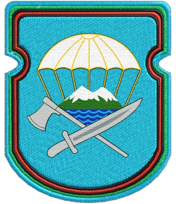 Нарукавный знак ВДВ "629-й отдельный инженерно-сапёрный батальон 7-ой ДШД"