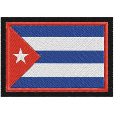 Нашивка Флаг Кубы  фото