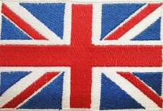 Нашивка "Флаг Великобритании" фото