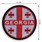Нашивка флаг Грузии. Фотография №2