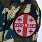Нашивка флаг Грузии. Фотография №5