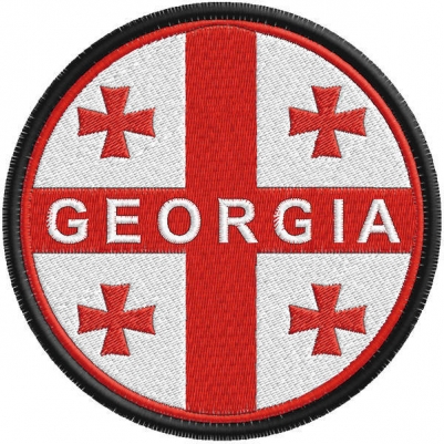 Нашивка флаг Грузии