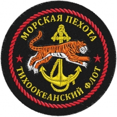 Нашивка Морской пехоты «Тихоокеанский флот» фото
