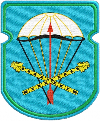 Нашивка ВДВ "116-й отдельный парашютно-десантный батальон 31 гв. ОДШБр"