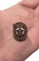 Памятный значок участника акции "Бессмертный полк". Фотография №3