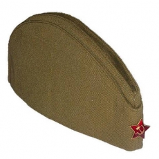 Советская пилотка на 9 мая со звездой  фото