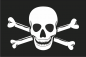 Флаг "Пиратский" с костями. Фотография №1