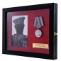 Планшет "Бессмертный полк" с медалью "75 лет Победы" в комплекте. (28,0 x 22,0 х 3,0 см).. Фотография №4
