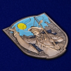 Сувенирный жетон рыбака фото