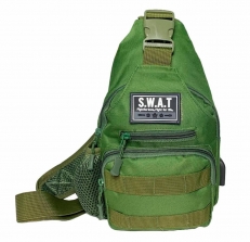 Тактическая наплечная сумка SWAT (олива)  фото