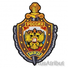 Термонашивка МВД России фото