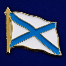 Значок Андреевский флаг  фото