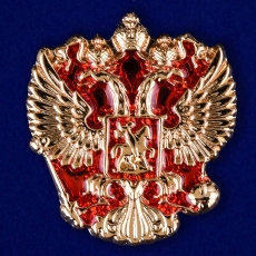 Значок "Российский герб" фото