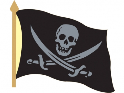 Значок "Пират Роджер"
