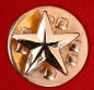 Сувенирный значок "Звезда". Фотография №1