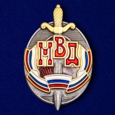 Знак "Почетный сотрудник МВД" фото